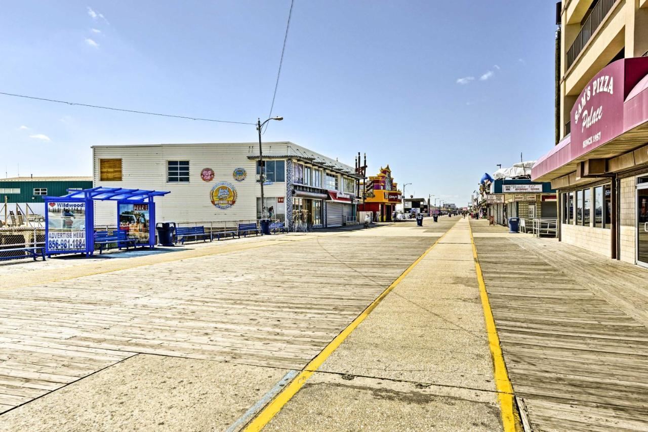 North Wildwood Condo With Pool, Walk To Boardwalk! Exterior photo